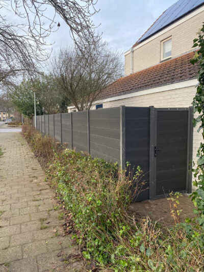 Schutting plaatsen