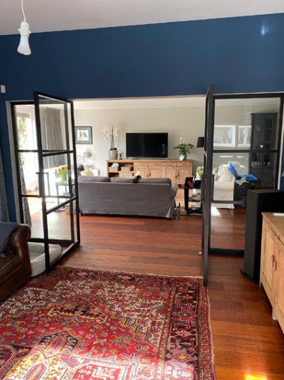 Stalen deuren en zijlichten